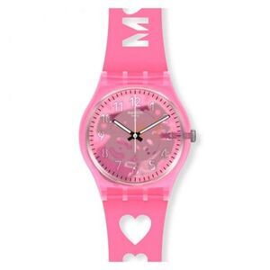 Swatch Women's Classic Pink Dial Watch - GZ354